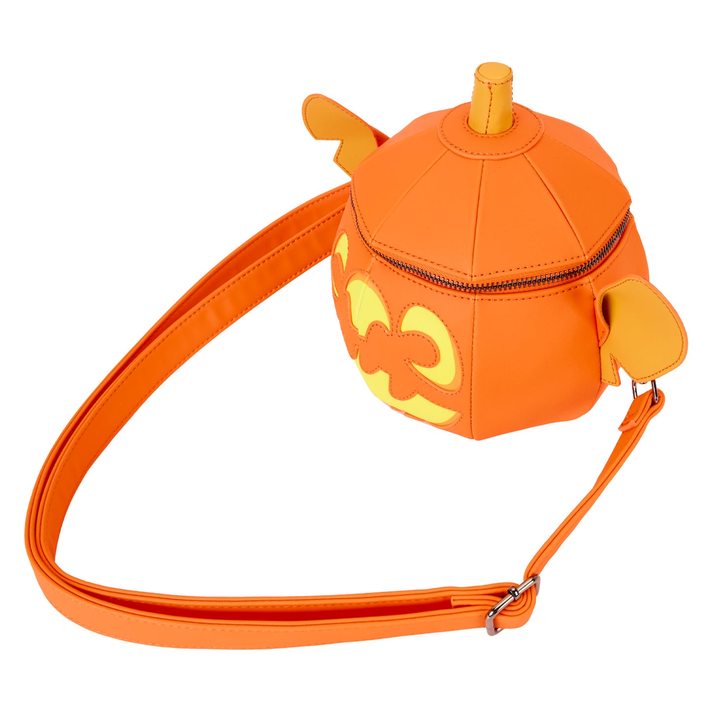 Disney: Stitch Figural Pumpkin Crossbody Bag
