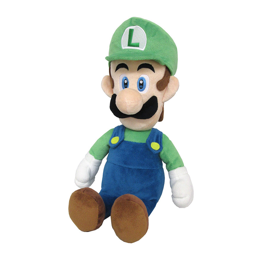 Luigi 14 Inch Plush by Little Buddy Toys - Front View