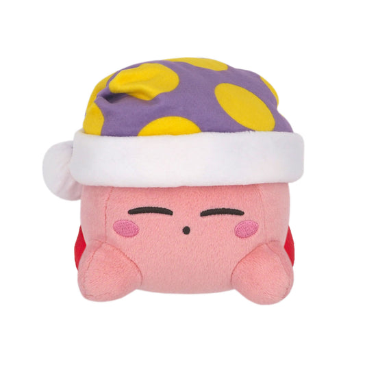 Kirby Sleeping with Hat Plush by Little Buddy Toys - Front View