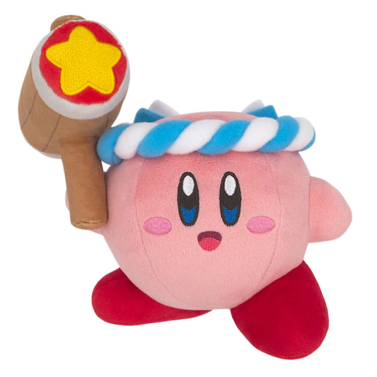 Hammer Kirby Plush by Little Buddy Toys - Front View