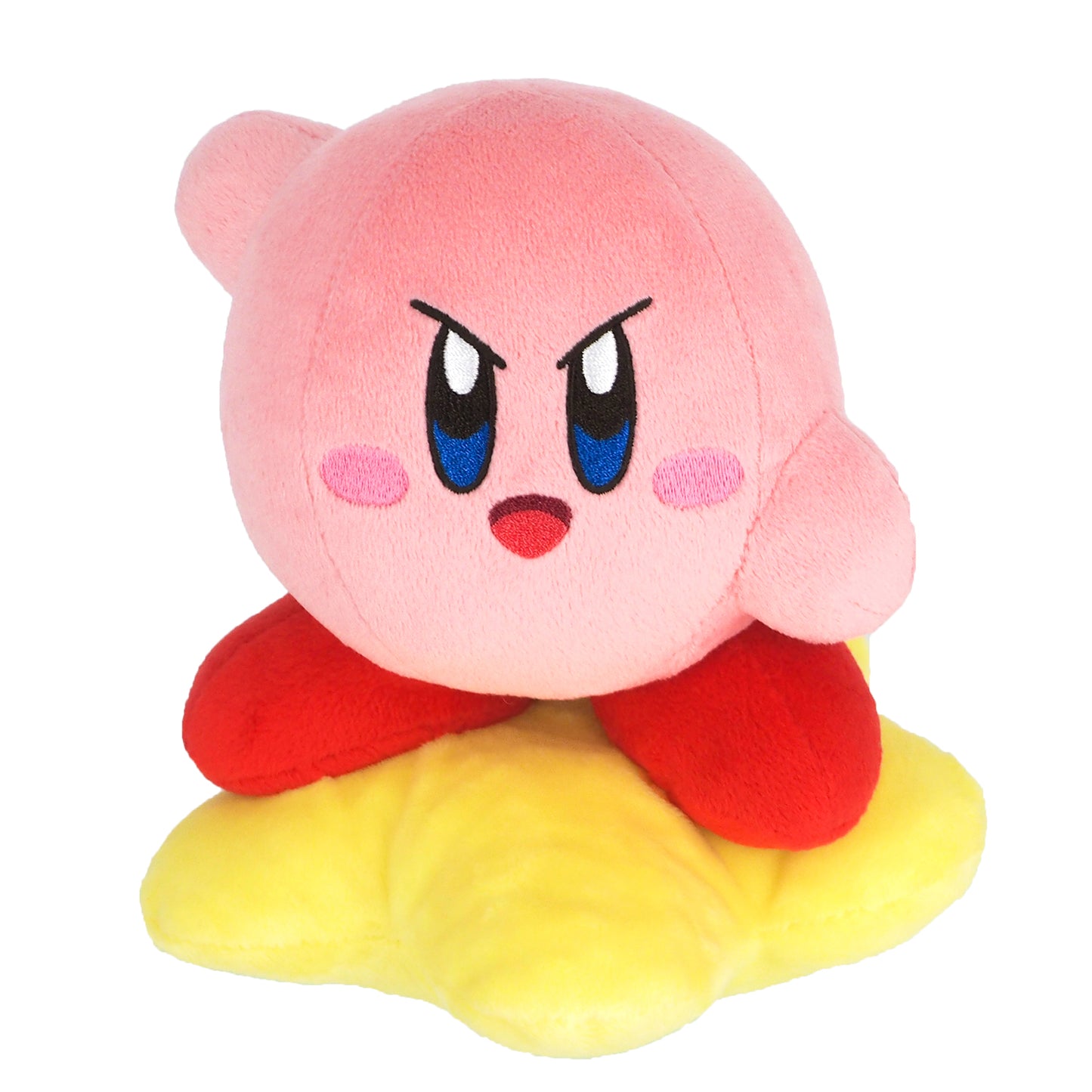 Warp Star Kirby Plush by Little Buddy Toys - Front View