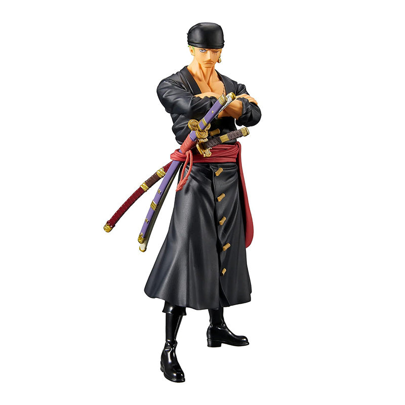 "Banpresto: One Piece: The Grandline Series Roronoa Zoro Vol. 5 Figure - Front View"