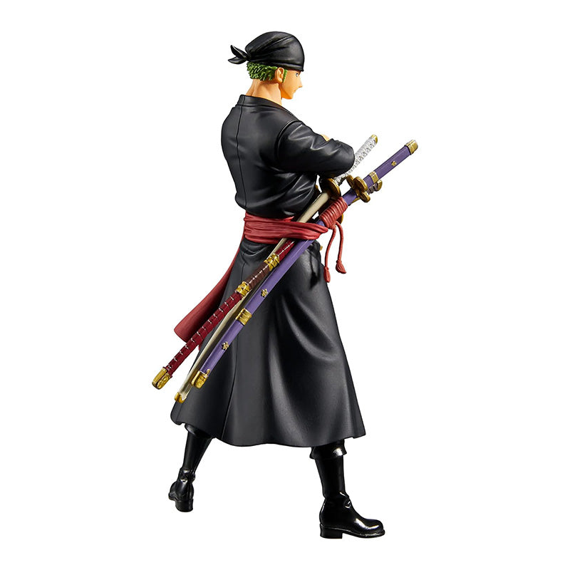 "Banpresto: One Piece: The Grandline Series Roronoa Zoro Vol. 5 Figure - Side View"