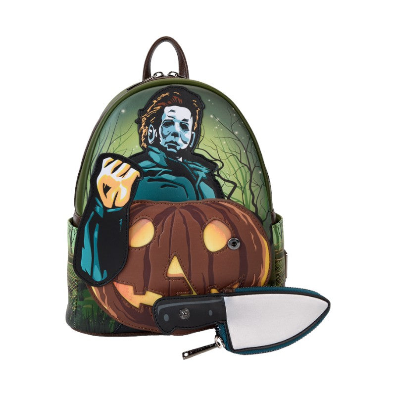 halloween michael myers mask cosplay mini backpack Halloween Mini Backpack Loungefly