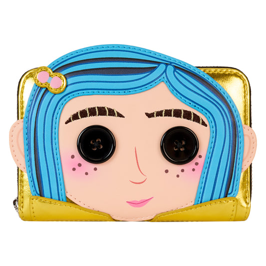 Laika Coraline Doll Cosplay Zip Around Wallet