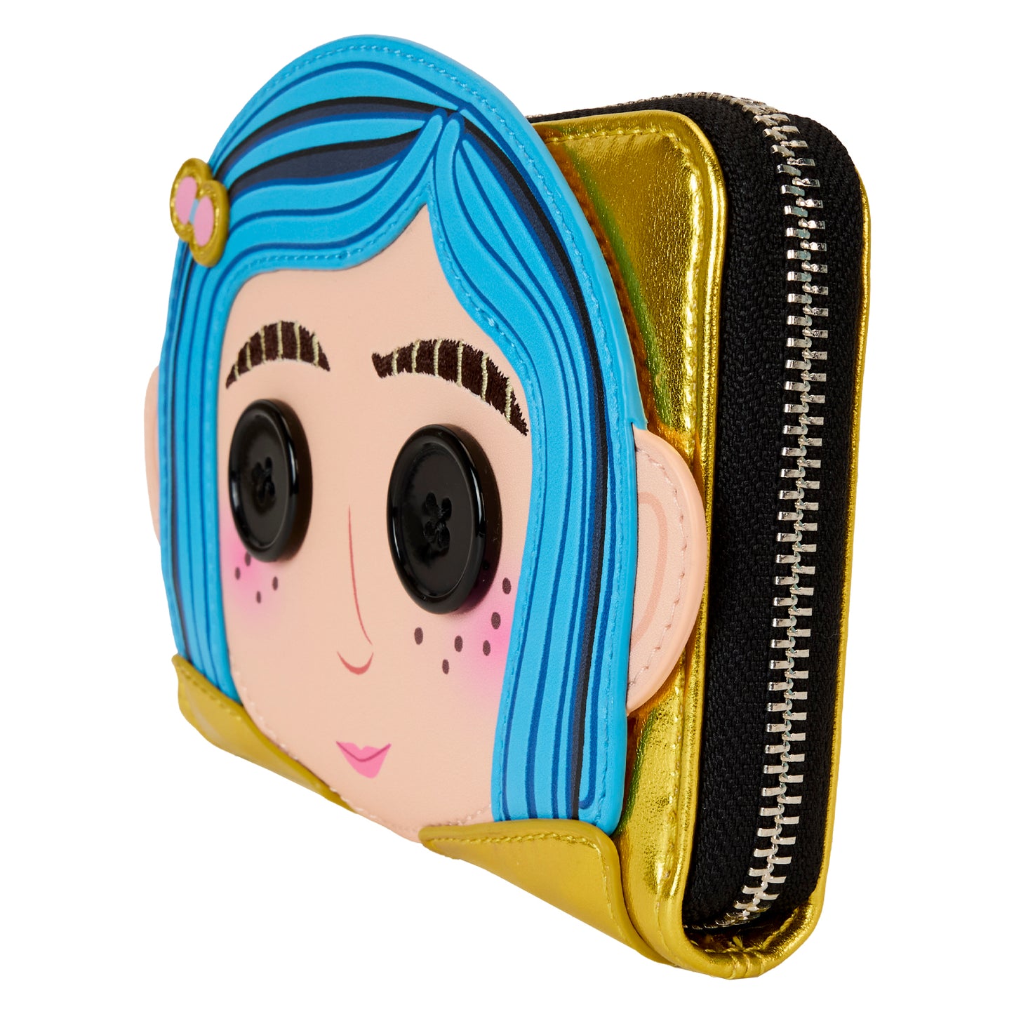 Laika Coraline Doll Cosplay Zip Around Wallet