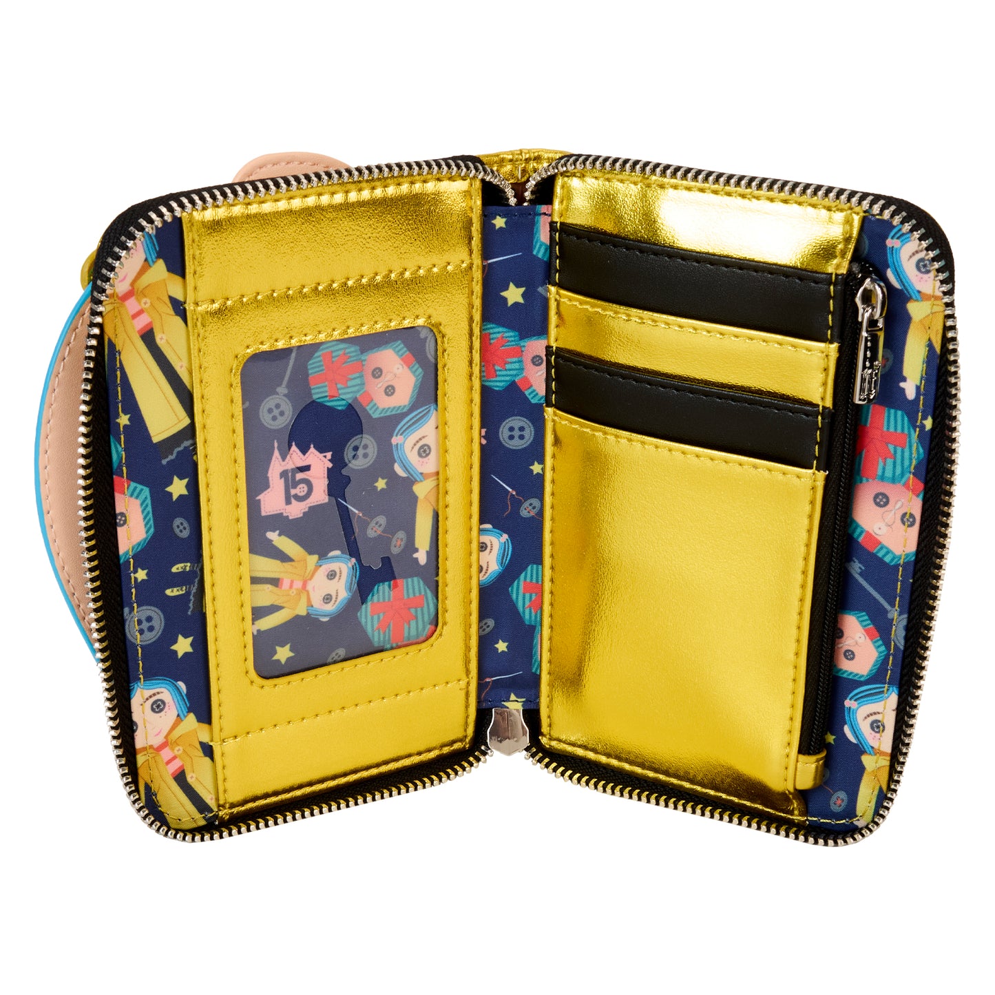 Laika Coraline Doll Cosplay Zip Around Wallet