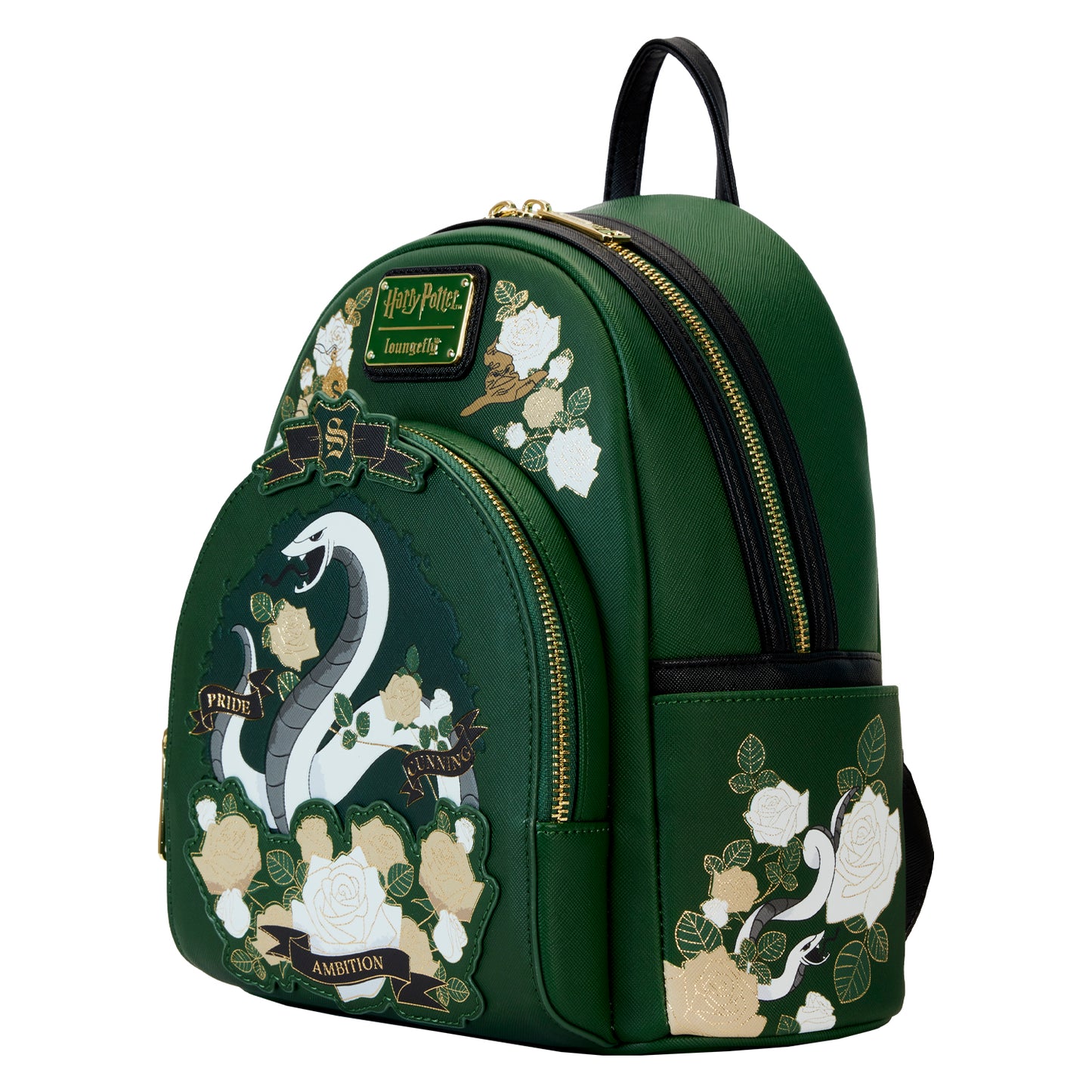 Harry Potter: Slytherin House Tattoo Mini Backpack