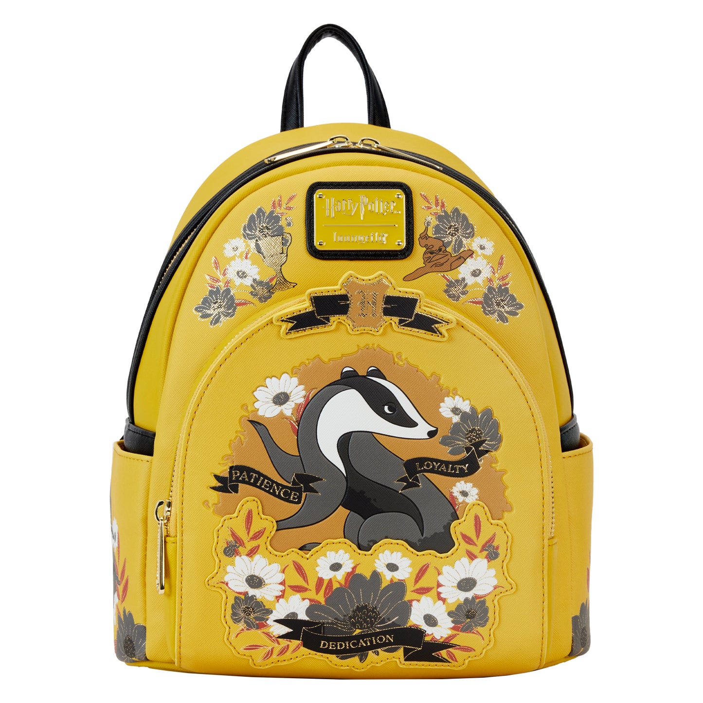 Harry Potter: Hufflepuff House Tattoo Mini Backpack