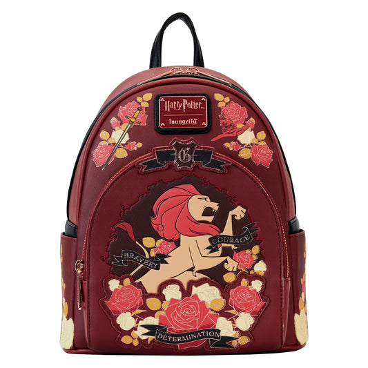 Harry Potter: Gryffindor House Tattoo Mini Backpack