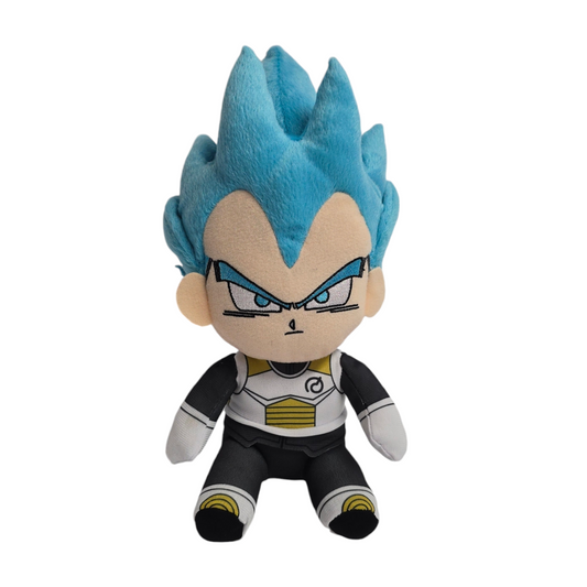 Dragon Ball Super: Super Saiyan God Super Saiyan Vegeta Sitting Down Plush