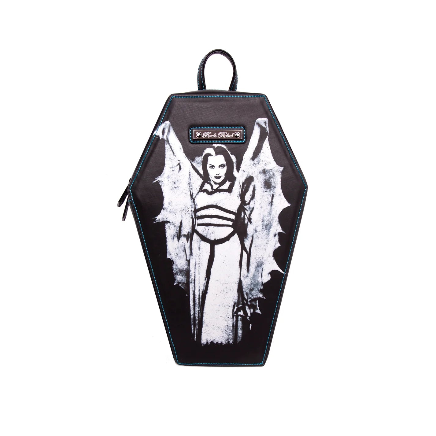 Rock Rebel: Lily Munster Coffin Backpack