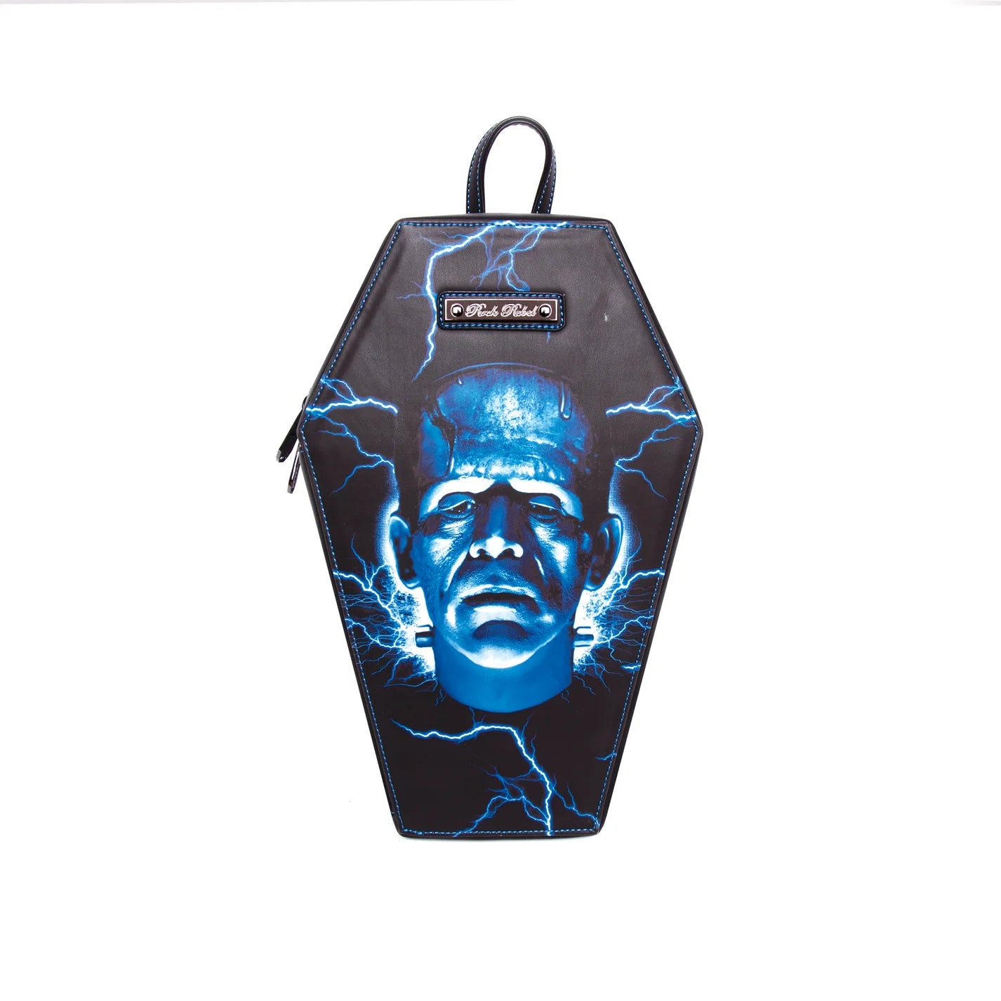 Rock Rebel: Frankenstein Coffin Backpack