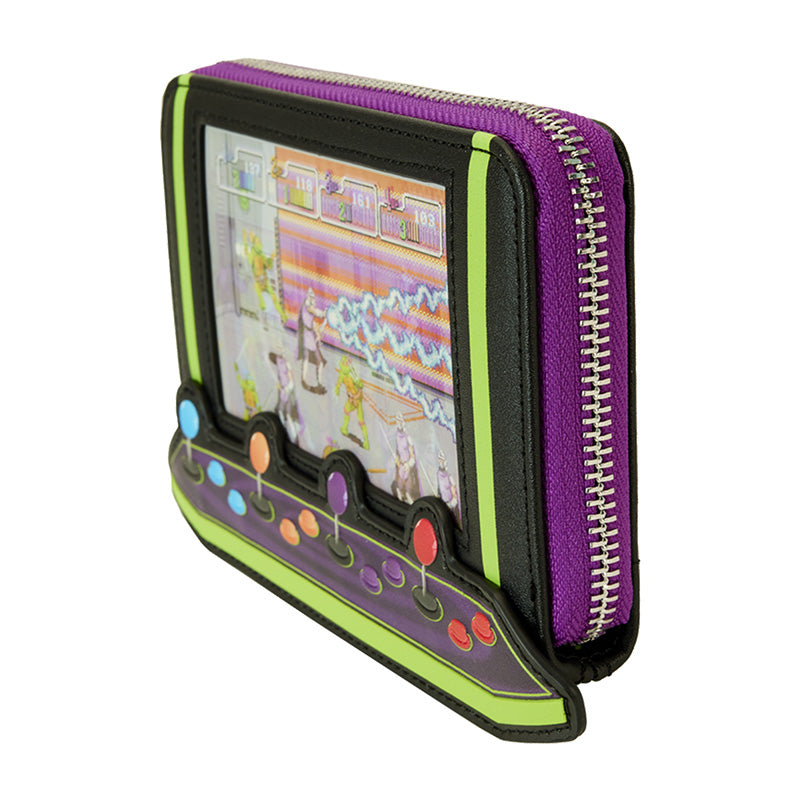 TMNT: TMNT 40th Anniversary Vintage Arcade Zip Around Wallet