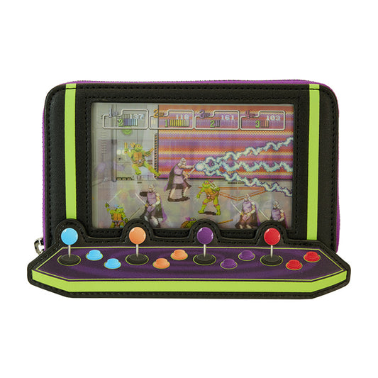 TMNT: TMNT 40th Anniversary Vintage Arcade Zip Around Wallet