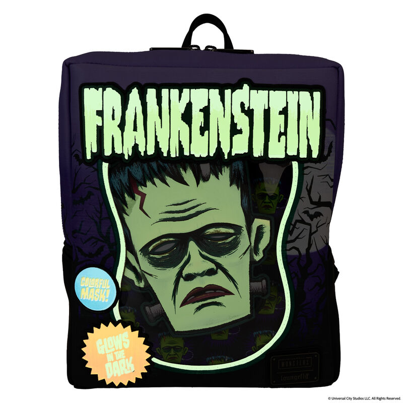 Universal Monsters: Frankenstein Neon Mask Mini Backpack