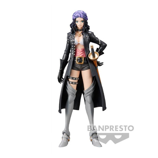 "One Piece Film: Red DXF The Grandline Lady Vol.2 Nico Robin Figure - Front View"