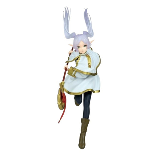 GG Anime Collectibles Frieren Maximatic figure, white robe with gold trim, dark leggings, and brown boots.