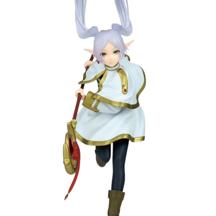 Front view of Frieren Maximatic figure in iconic pose from Frieren: Beyond Journey's End anime