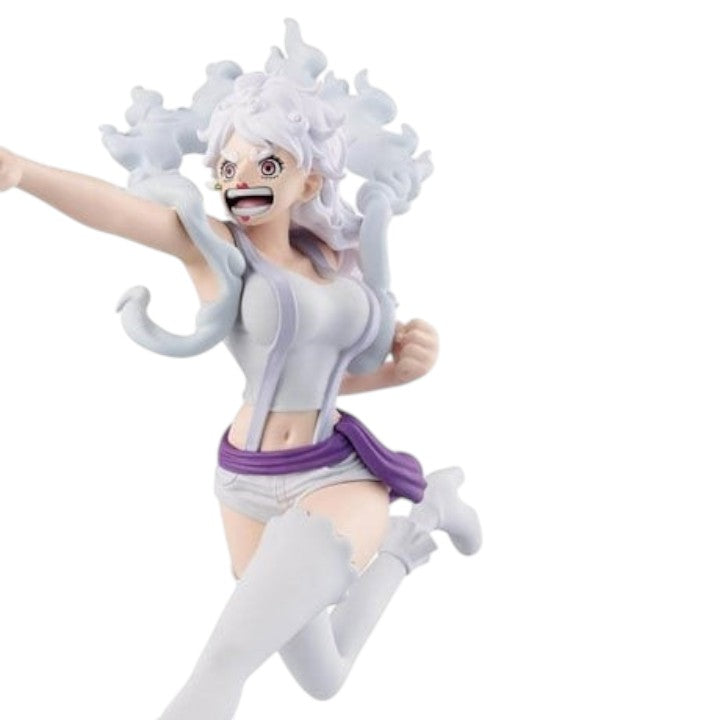 Left-side view of One Piece Jewelry Bonney collectible figure highlighting highly detailed PVC and ABS sculpt and character likeness