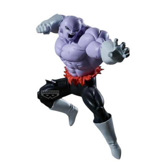 Front view of Jiren Match Makers figure in battle cry pose from Dragon Ball Super Tournament of Power