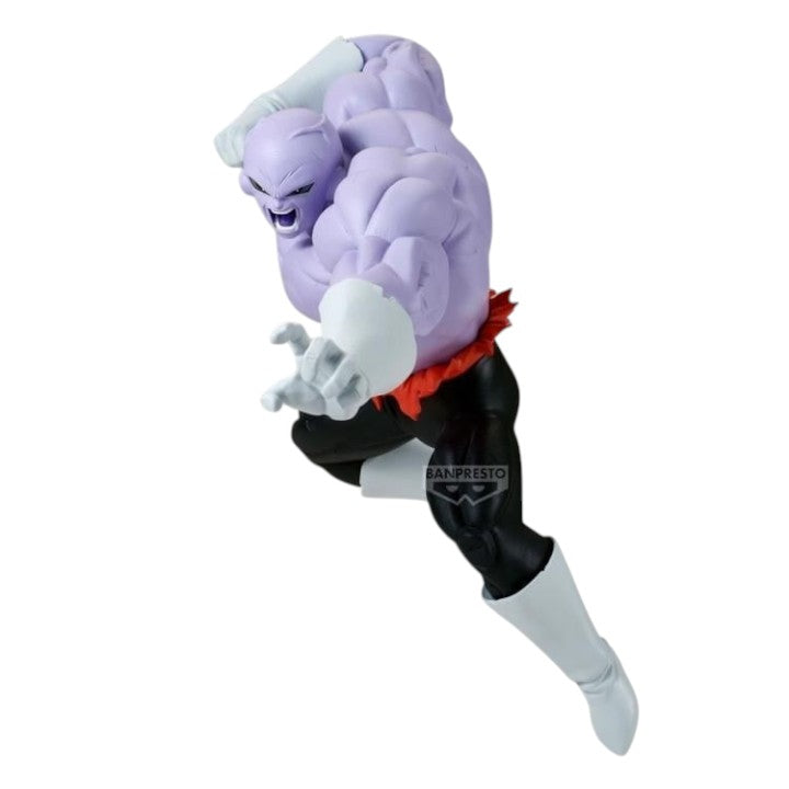 Right-side view of Banpresto Match Makers Jiren figure showcasing battle-damaged Universe 11 uniform detail