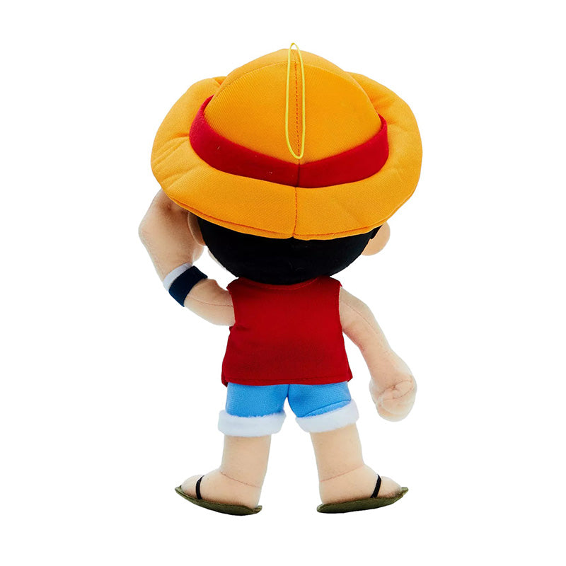 "One Piece Monkey D. Luffy 10 Inch Plush - Back View"