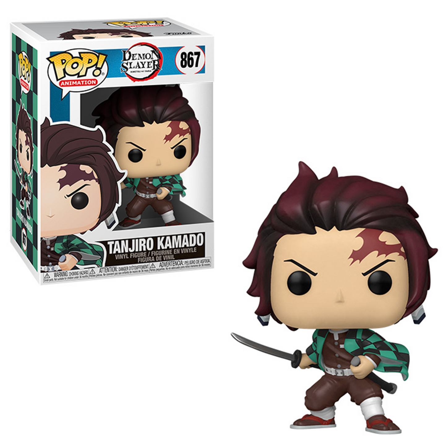 Tanjiro Funko Pop - Front View