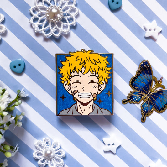 Takemichi Enamel Pin