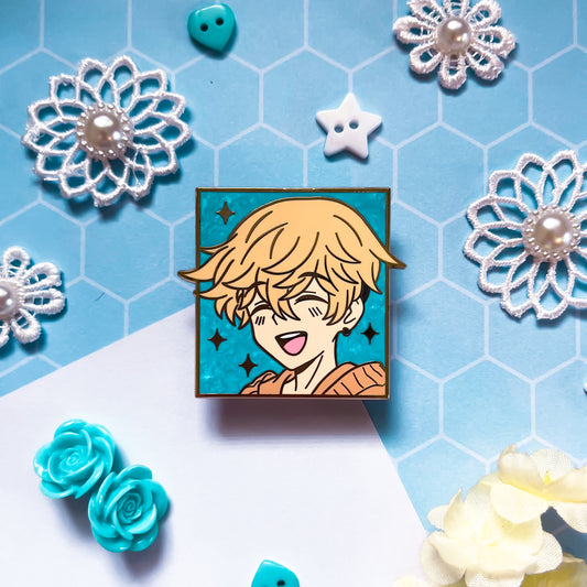 Chifuyu Enamel Pin by Nova - Front View