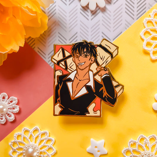 Wolfwood Enamel Pins