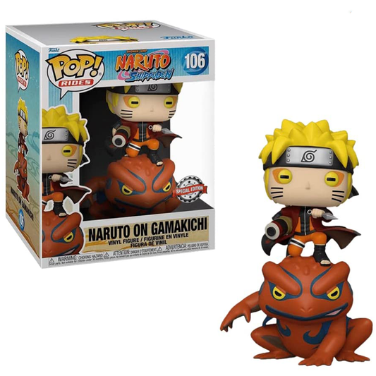 Naruto on Gamakichi Funko Pop #106